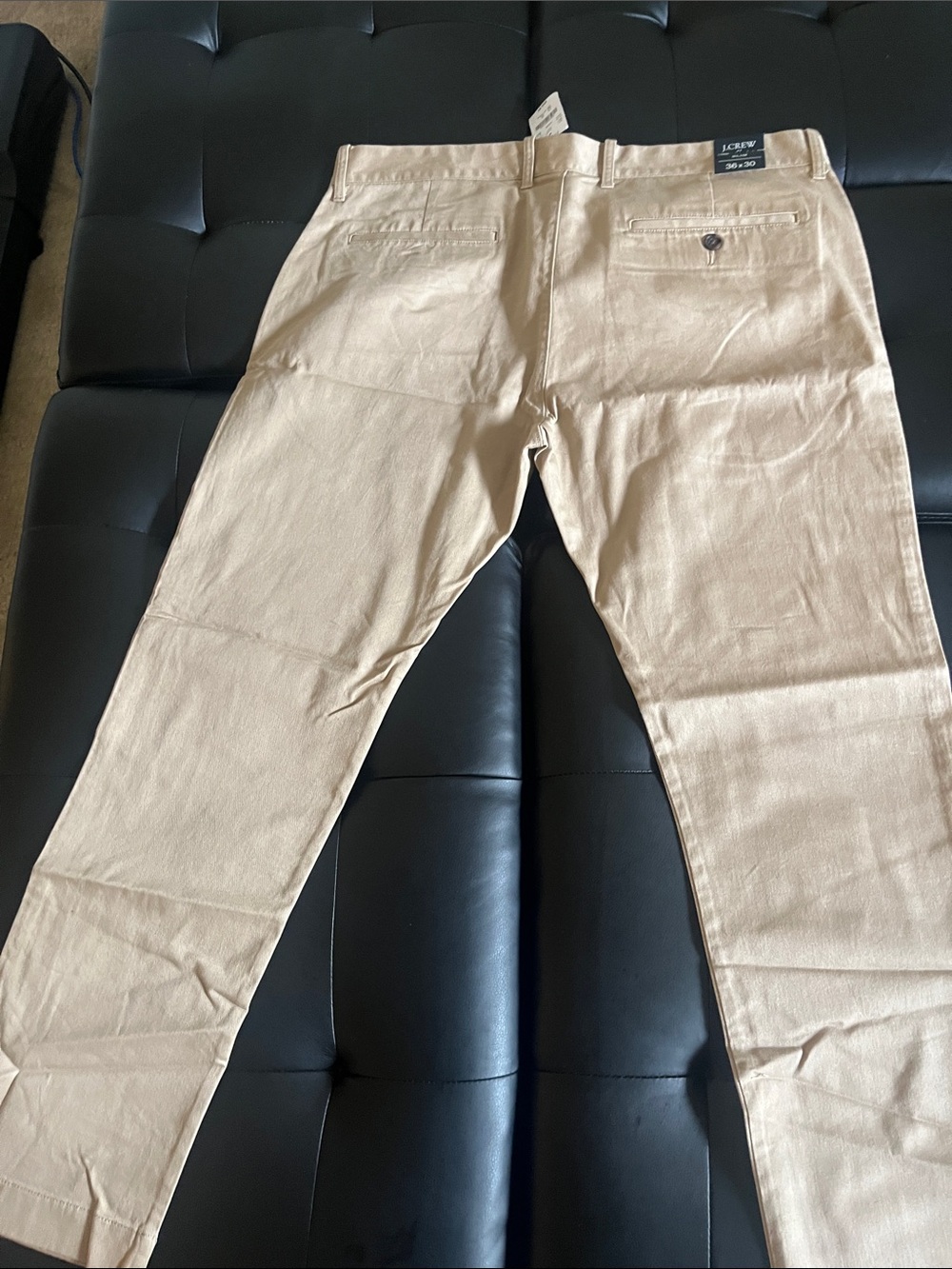 J. Crew Men's Chinos in Light Beige